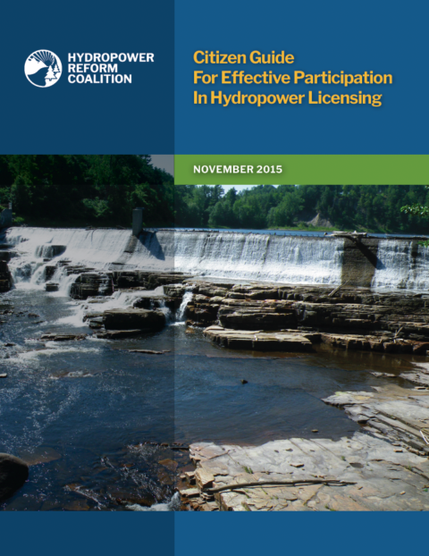 Citizen Guide for Effective Participation in Hydropower Licensing ...