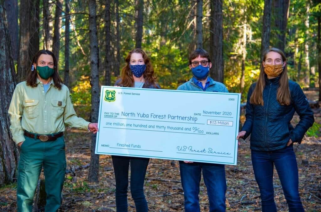 North Yuba Forest Partnership receives $1.13 million for Forest Health & Wildfire Resilience Projects in the Yuba Watershed