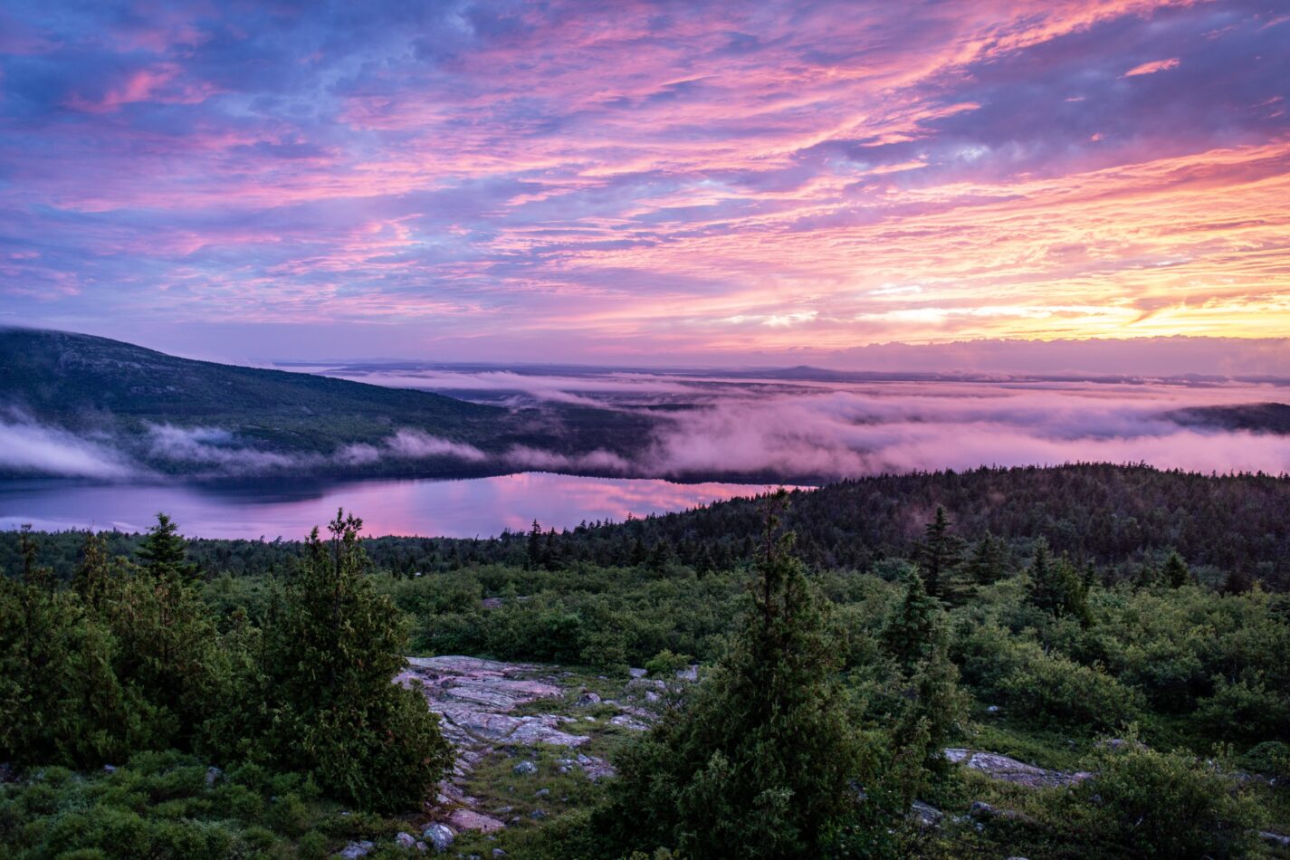 Acadia National Park in Maine.