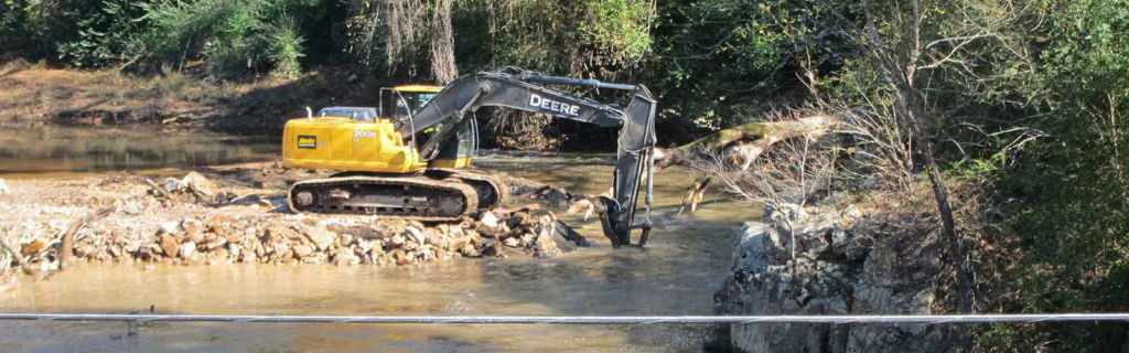 Smitherman's Dam Removal, Little River, NC 11/2013 | Gerrit Jobsis
