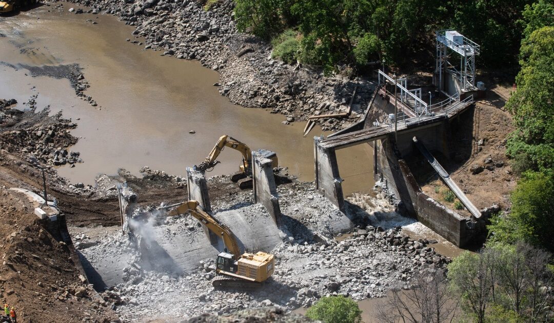 Copco 2 Deconstruction Begins on Klamath River