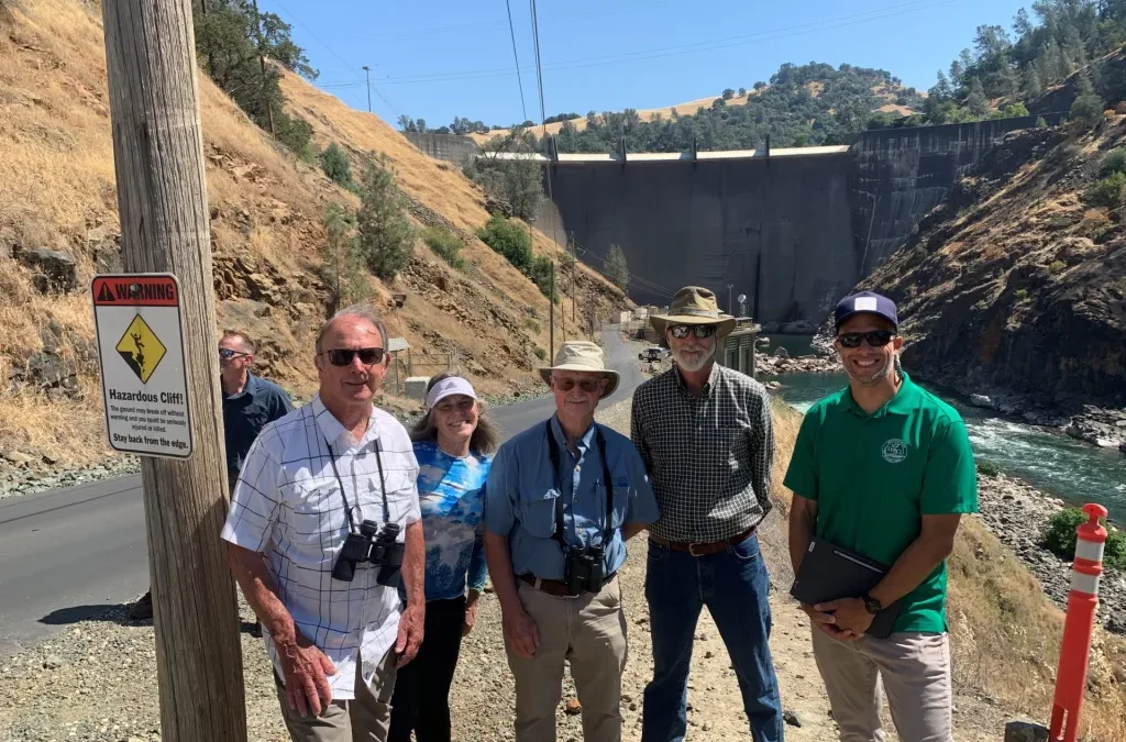 The Narrows Hydroelectric Project and Englebright Dam: SYRCL joins Agencies and YWA on a site visit